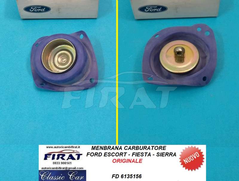 MEMBRANA CARBURATORE FORD ESCORT-FIESTA-SIERRA (6135156)